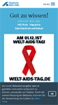 Mobile Screenshot of aidshilfe.de